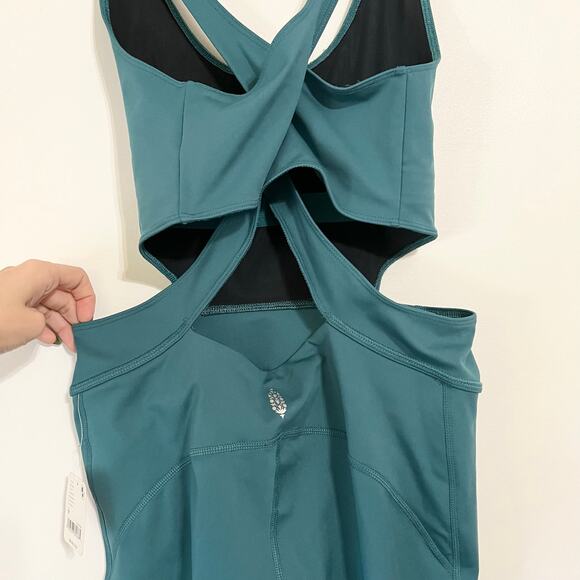 NWT Free People Movement Back It Up Onesie Pacific - Picture 8 of 8